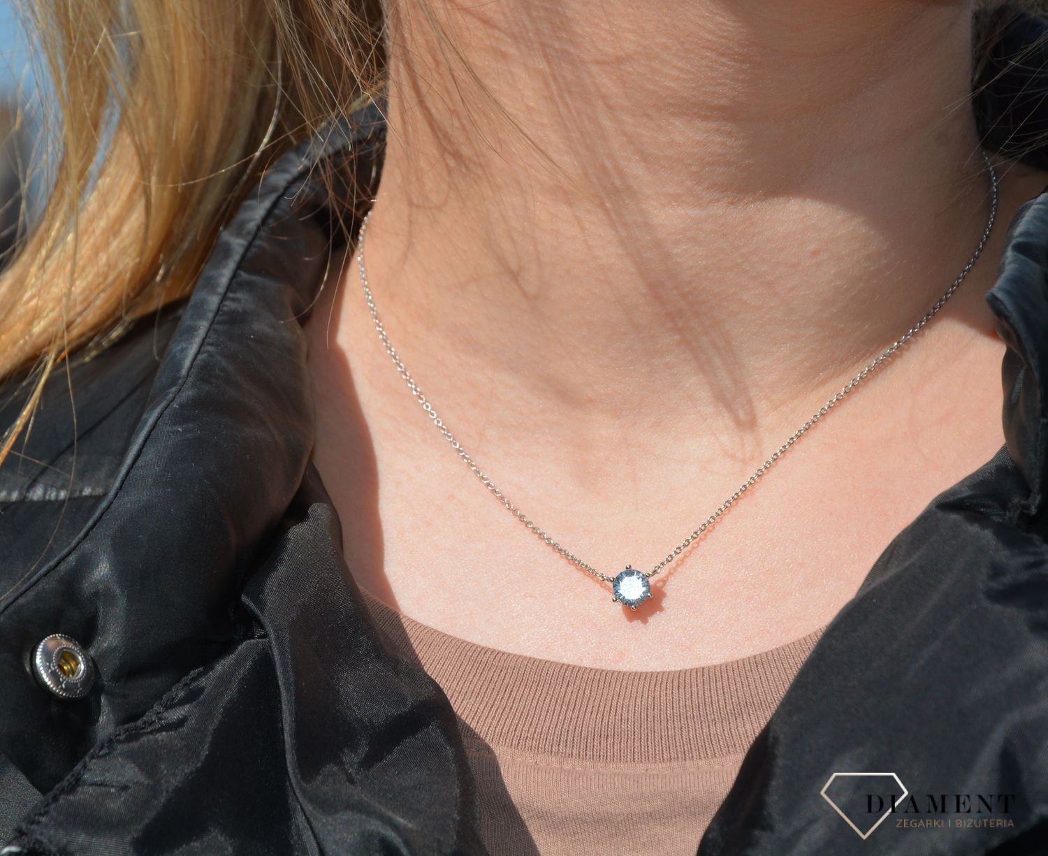 Naszyjnik duża cyrkonia Dall'Acqua C FF 035.JPG